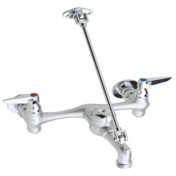 Proflo Pf1119 Chrome Wall Mounted Laundry Faucet Walmart Com