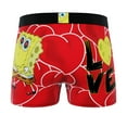 thumbnail image 3 of CRAZYBOXER Men's Underwear  Spongebob Squarepants Valentine's Non-slip waistband Soft Boxer Brief Distortion-free (Creative Packaging), 3 of 5