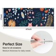 thumbnail image 5 of Pioneer Flower Floral Print Pattern Kitchen Rug Mat,Kitchen Runner Rugs Non Skid Washable,Decorative Kitchen Floor Mats for Kitchen,Sink,Laundry,17"X47", 5 of 5