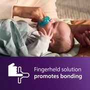 Philips Avent Soothie Baby Pacifiers - 100% Silicone Pacifiers For Babies 0-3 Months, One-Piece Design, Bpa-Free, Extra Durable, Green, 4 Pack, Model SCF190/41