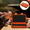 thumbnail image 3 of WRISTBIQUE Storage Box Outdoor Orange Pressure-resistant 1Set 8.3X4.6X2.2In, 3 of 10
