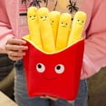 thumbnail image 1 of French Fries Plush French Fries Plushies French Fry Pillow Food Pillows for Kids Fast Food Stuffed Animals oso de fresa Producto electrónico, 1 of 6