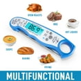thumbnail image 5 of Zulay Kitchen Instant Read Food Thermometer Waterproof Digital Meat Thermometer w/ Backlight Dark Blue, 5 of 7