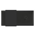 thumbnail image 6 of Oregon 42" W Storage Ottoman Bench with Tray in Midnight Black Faux Leather, 6 of 14