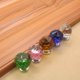 thumbnail image 4 of Manija de cristal de Color, cajón esférico de diamante de un solo orificio, armario, manija de muebles para el hogar, accesorios de Hardware Conjuntos de muebles de dormitorio Transparente 30 mm Wosthever  JJ12822-01B, 4 of 6