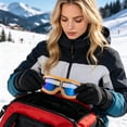 thumbnail image 3 of MKHSQHDG Sales Today Clearance Motorcycle Goggles Fits Over Glasses Soft Padded Riding Glasses with Strap, 3 of 3