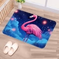 thumbnail image 5 of Flamingo Non-Slip Polyester Indoor Office Rugs Area Rug Machine Washable Floor Mat, 5 of 6