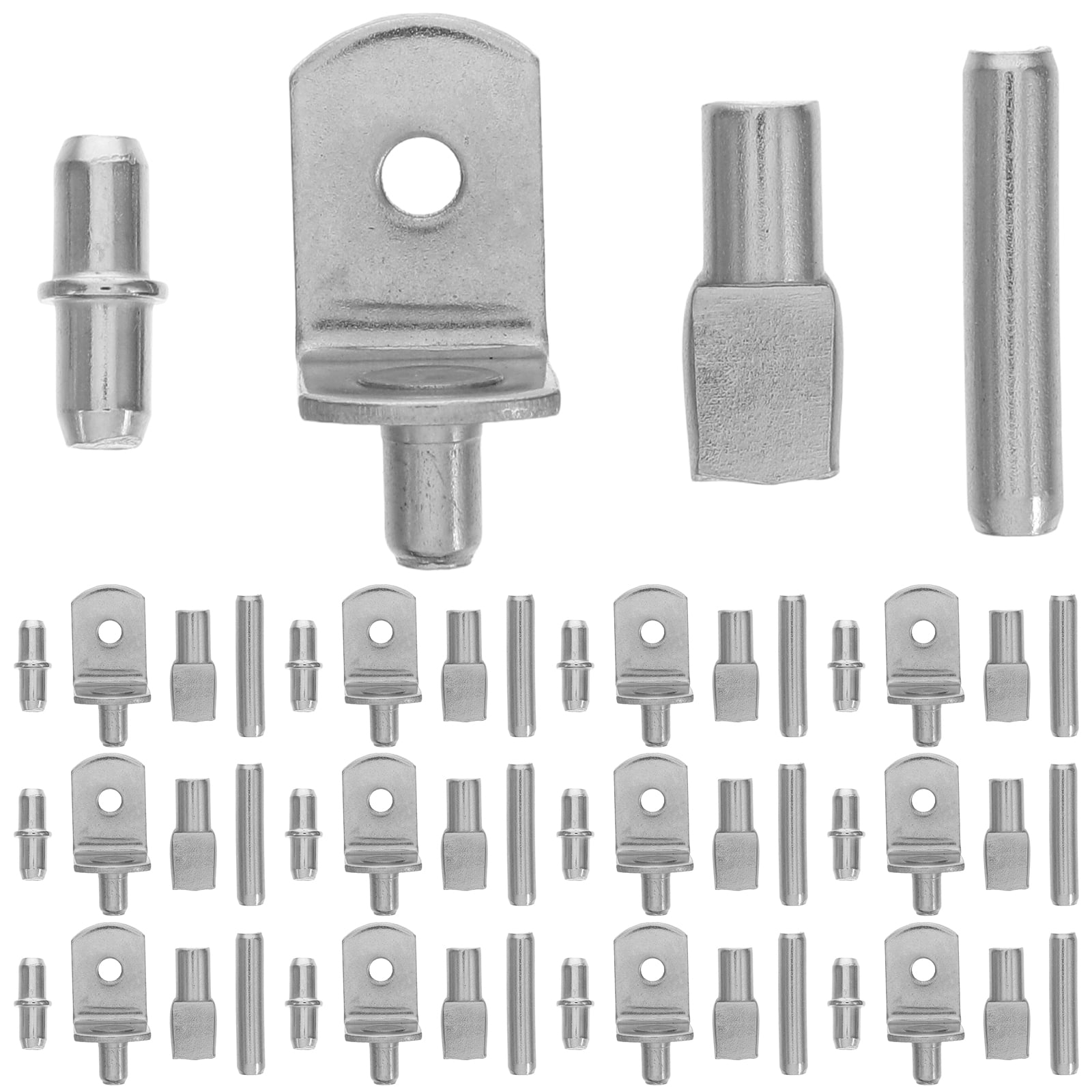 MRLESS 200pcs Shelf Support Pins for Cabinets, Wardrobes, Closets, Furniture Shelf Brackets Pegs - and Easy to Install