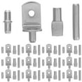 thumbnail image 1 of Masteelf 200 Pcs Supports d'Étagère Réglables Supports Supports Chevilles pour Placards Armoires et Étagères Chevilles d'Étagère Supports d'Armoire Épingles pour Étagères, 1 of 8