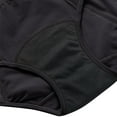 thumbnail image 5 of YWDJ Period Underwear for Women Briefs Cotton Lightweight No Show Solid Color Sexy Mesh Leak Proof Physiological Menstrual Underwear Black M, 5 of 6