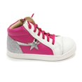 thumbnail image 4 of Old Soles Toddlers Shoot High Shoes, Fuchsia \ Silver,26 EU (9.5 US) M US, 4 of 7