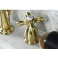 thumbnail image 4 of Kingston Brass KB1977AX 8 in. Widespread Bathroom Faucet, Brushed Brass, 4 of 5