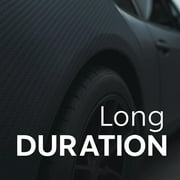 RockRose 3D Carbon Fiber Vinyl Wrap Black 1FT x 5FT