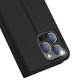 thumbnail image 3 of Dux Ducis Luxury Flip Window Card Slot Leather Case Cover for Apple iPhone 16 (Black), 3 of 8