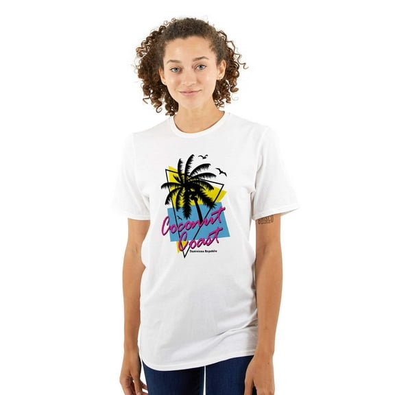 Dominican Republic the Coconut Coast Men's Graphic T Shirt Tees Brisco Brands S
