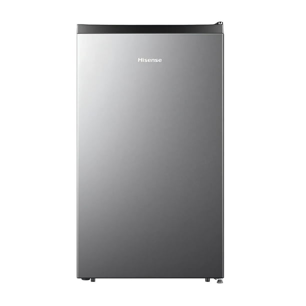 Hisense 4.4 Cu ft Mini Fridge, Silver, Standard 18.7