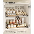 thumbnail image 2 of Organizador de Especias SONGMICS con 4 Niveles en Beige Natural/Negro, 2 of 7