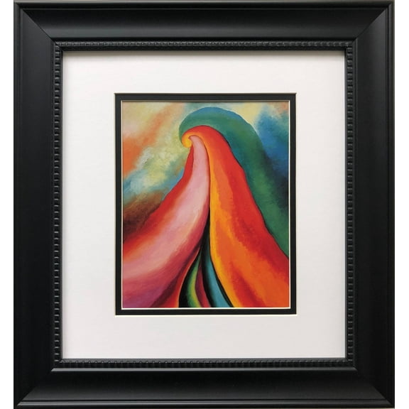 Georgia O'Keeffe "Series I- No. 4" Custom Framed New Generic