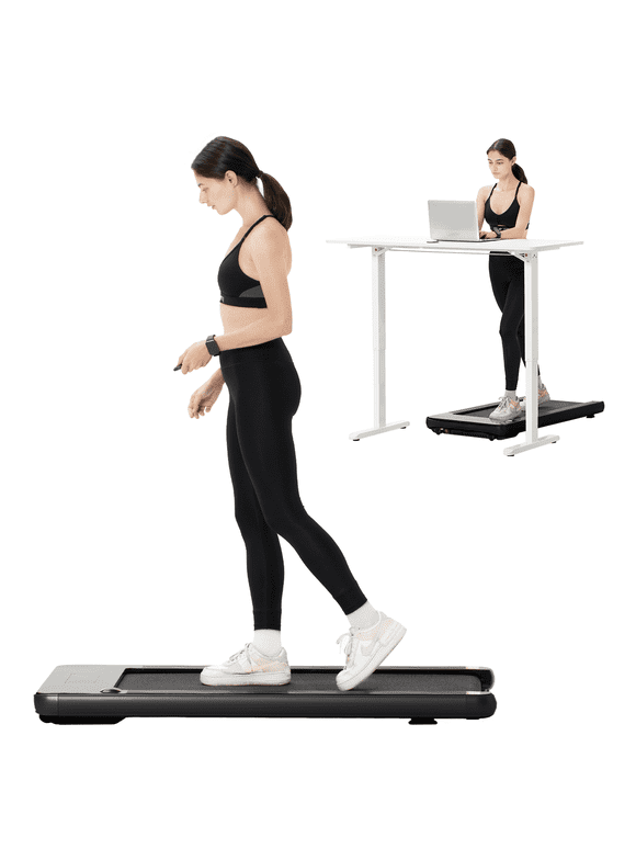 Bifanuo Walking Pad - Under Desk Treadmill, Treadmill for Home/Office, Quiet and Stable Pad with Remote Control LED Display- Ideal for Fitness Enthusiasts