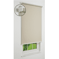 thumbnail image 4 of Linen Avenue Cordless 1% Solar Screen Standard Roller Shade, Beige 72 W x 66 H (Arrives 1/4" Narrower), 4 of 8