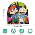 thumbnail image 2 of Rugrats Beanie Hat Print Slouchy Hat Soft Elastic Warm Headwear Comfortable Skull Cap for Men & Women, 2 of 8