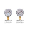 thumbnail image 3 of Hydraulic Pressure Gauge Multifunctional Water Oil Pneumatic Tester Multi-purpose Air Compressor Pneumatic Air Compressor Meter Professional Chemical Repairing Type 1, 3 of 7