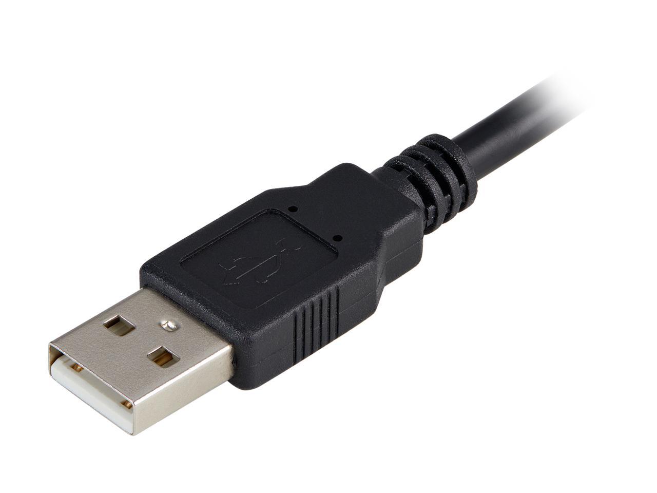 StarTech.com USB to Serial Adapter - 1 port - USB Powered - FTDI USB UART Chip - DB9 (9-pin) - USB to RS232 Adapter - image 3 of 5