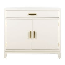 SAFAVIEH Nigel Solid Classic 2 Door 1 Drawer Chest, White