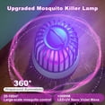 thumbnail image 4 of HIBIBUD 2026 New Bug Zapper Outdoor Indoor Electric Insect Killer Fly Mosquito Trap Light for Patio, Garden, Backyard, Camping, Home, Kitchen, Bedroom, 4 of 7