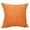 Orange, variant on Linen Throw Pillow - Soft Decorative Cushion with Insert for Living Room Sofa, Bedroom & Home Decor, Breathable Linen Fabric Pillow for Summer & Year-Round Use, Elegant Neutral Design, 18*18in, Blue