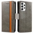 thumbnail image 3 of Case for Samsung Galaxy A53 5G Cover Leather Wallet Folio Case Book Design Flip Magnetic Closure - Grey, 3 of 5