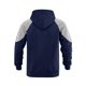thumbnail image 5 of Sudadera con capucha para hombre, combina colores, informal, holgada, de manga larga, con bolsillo, blusa de poliéster, 5 of 8