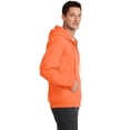thumbnail image 3 of Port & Company ® - Core Fleece Full-Zip Hooded Sweatshirt. PC78ZH, 3 of 6