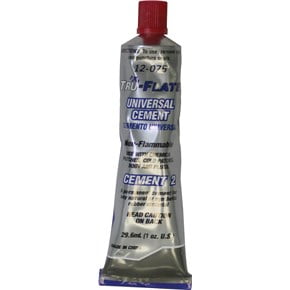Tru-Flate 12-075 1 Pack Universal Tire Repair Cement Tube 1 Oz