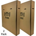 NEW Flat Screen TV Moving Boxes Pack of 2