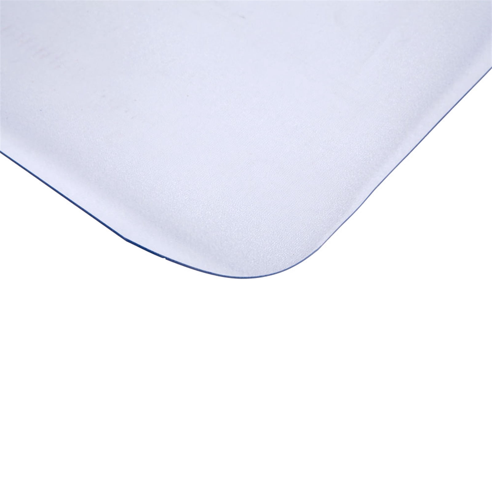 Transparent PVC Dull Polish Floor Mat, Anti Scratch Chair Floor Protector Mat, Smooth Glide Desk Chair Mat, Durable Thick PVC Mat, Suitable for Home Office Hard Floor Carpet Tiles Use
