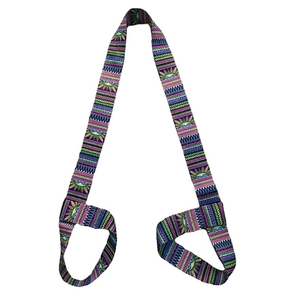 LAMIRO Yoga Mat Strap, Adjustable Durable Yoga Mat Carrier & Stretching Strap, Multiple Color Choices