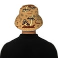 thumbnail image 3 of Balery Brown Mushrooms Sun Hats for Men Women Bucket Hat UPF 50+ Buckey Hat Boonie Hat Foldable UV Protection Hiking Beach Fishing Summer, 3 of 9