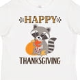 thumbnail image 4 of Inktastic Happy Thanksgiving Holiday Raccoon Boys or Girls Toddler T-Shirt, 4 of 5
