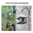 thumbnail image 2 of Shisuyan 1Pc Wrap Around Squirrel Baffle Durable Birds Feeder Protector for Outdoor Black, 2 of 8