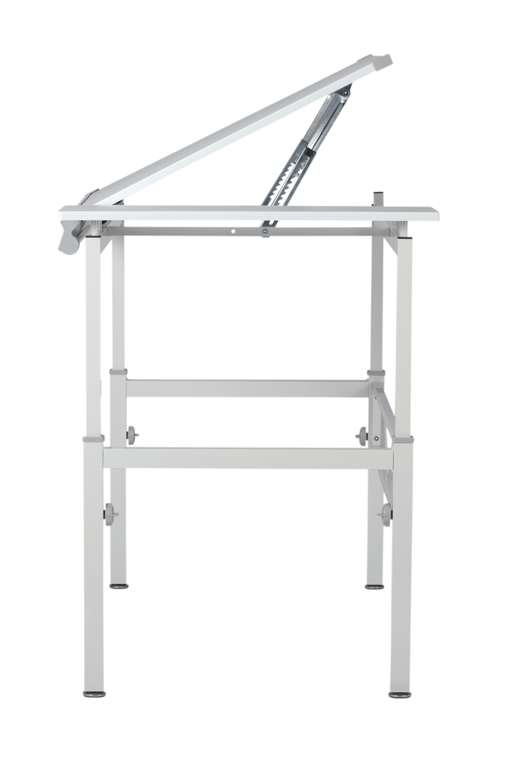 Studio Designs Graphix II White Split Top Crafting Table