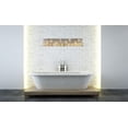 thumbnail image 2 of Maxime 8 light Chrome Wall Sconce Golden Teak (Smoky) Royal Cut Crystal, 2 of 7