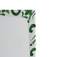 thumbnail image 3 of Ambesonne Nature Fitted Sheet, Botany Abstract Meadow Print, Twin Size, Fern Green and White, 3 of 5