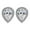 B, variante sur Dvkptbk Quartz Montre Ronde Collier Zircon Complet Boucles d'Oreilles la Proposition de Mariage Bijoux