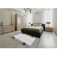 thumbnail image 5 of Ahgly Company Machine Washable Indoor Square Transitional Gunmetal Gray Area Rugs, 6' Square, 5 of 7
