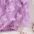 thumbnail image 5 of Ticikt Baby Girls Summer Bodysuits Sleeveless Romper Casual Outfit for 0-24 Months Soft Breathable Polyester for Daily Wear,Color:Purple, 5 of 7