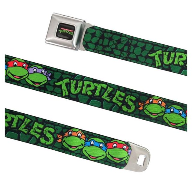 Teenage Mutant Ninja Turtles belttmnthiahs Heroes In A Half Shell Seatbeat Belt