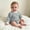 Gray, variant on Baby Newborn Waffle Bodysuit Long Sleeve Crewneck Onesie Infant Unisex Boys Girls Winter Warm Base Layer Bodysuit Green 0-3 Months