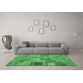 thumbnail image 3 of Ahgly Company Indoor Square Persian Emerald Green Traditional Area Rugs, 8' Square, 3 of 4