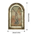 Easter Rabbit Wall Art Prints Arch 3D Simulated Painting Unframed ...